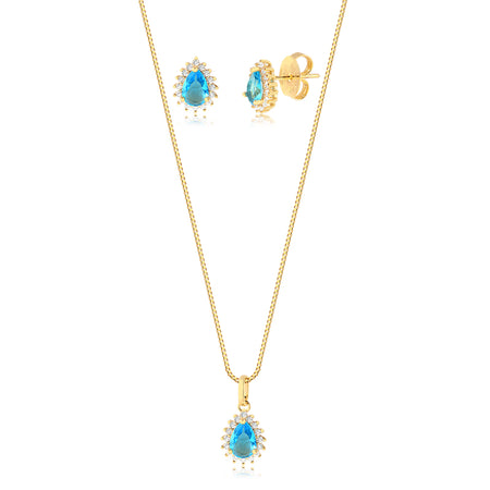 Conjunto Acqua Semijoia
