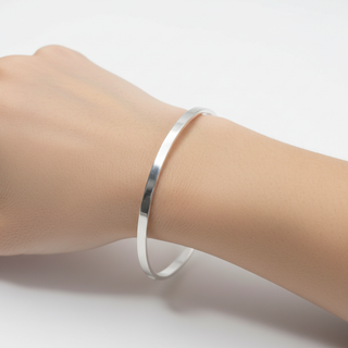 Pulseira Bracelete Prata