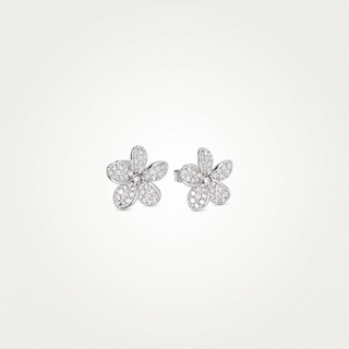 Brinco Flor Bloom Prata