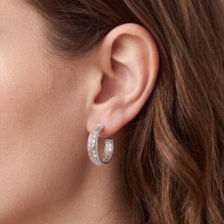 Argola Glam Prata