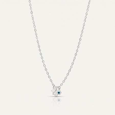 Colar Amulet Prata