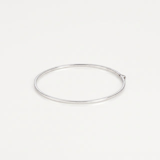Pulseira Bracelete Slim Prata — foto da peça