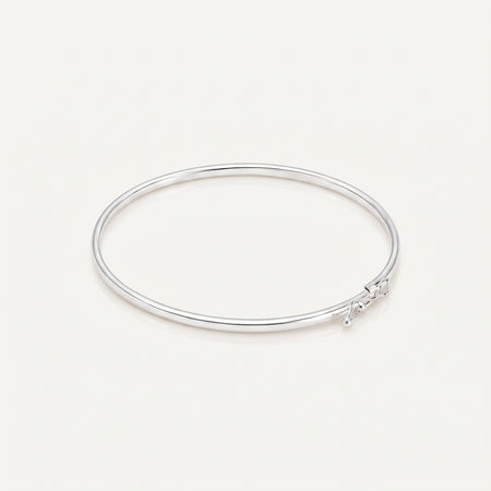 Pulseira Bracelete Vínculo Prata