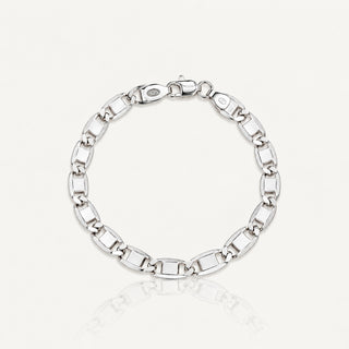 Pulseira Marinheiro Nautic Prata — na modelo