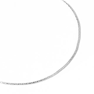 Corrente Prata Pipoca 45Cm
