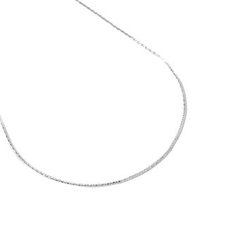 Corrente Prata Pipoca 45Cm