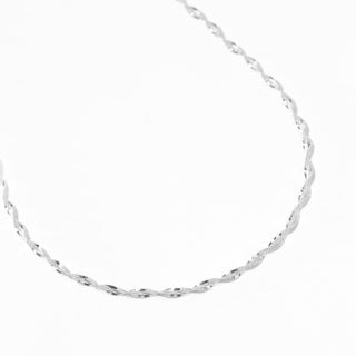 Corrente Prata Singapura 40Cm