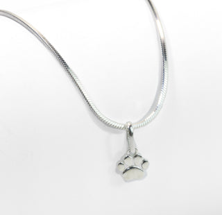 Pingente Prata Patinha Cachorro