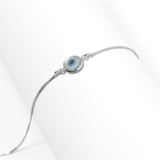 Pulseira Prata Olho Grego