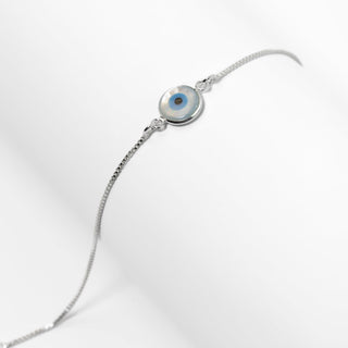 Pulseira Prata Olho Grego