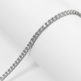 Pulseira Riviera Prata Zircônia