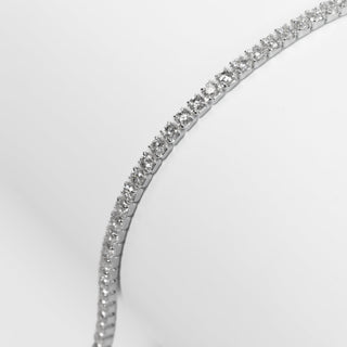 Pulseira Riviera Prata Zircônia