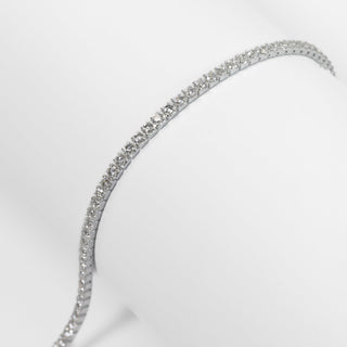Pulseira Riviera Prata Zircônia